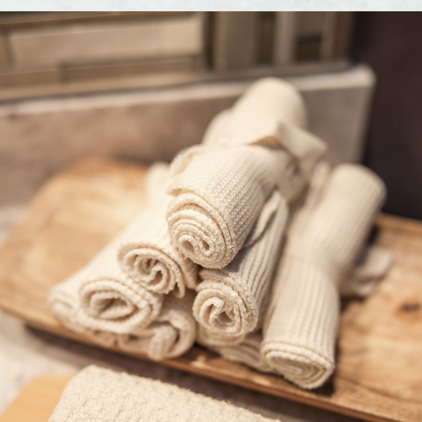 Organic Cotton Face Cloths - 8 pack
