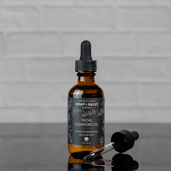 Organic Facial Cleansing Set for Oil Cleansing Method