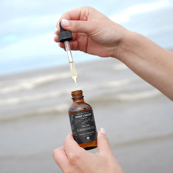 Organic Facial Cleansing Set for Oil Cleansing Method