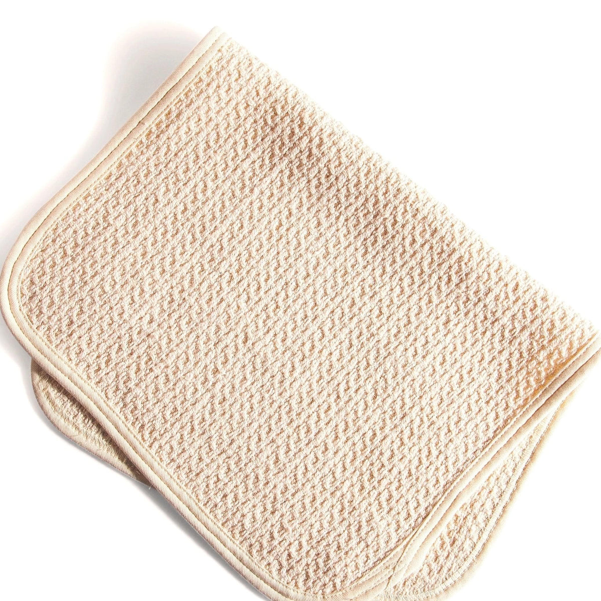 Ivory Waffle-Weave Hand Towel