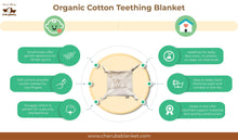 Load image into Gallery viewer, Cherub&#39;s Blanket Organic Cotton Teether Lovie
