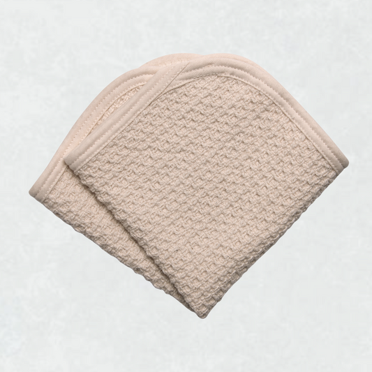 Cherub's Blanket Organic Cotton Washcloths - Pack of Three