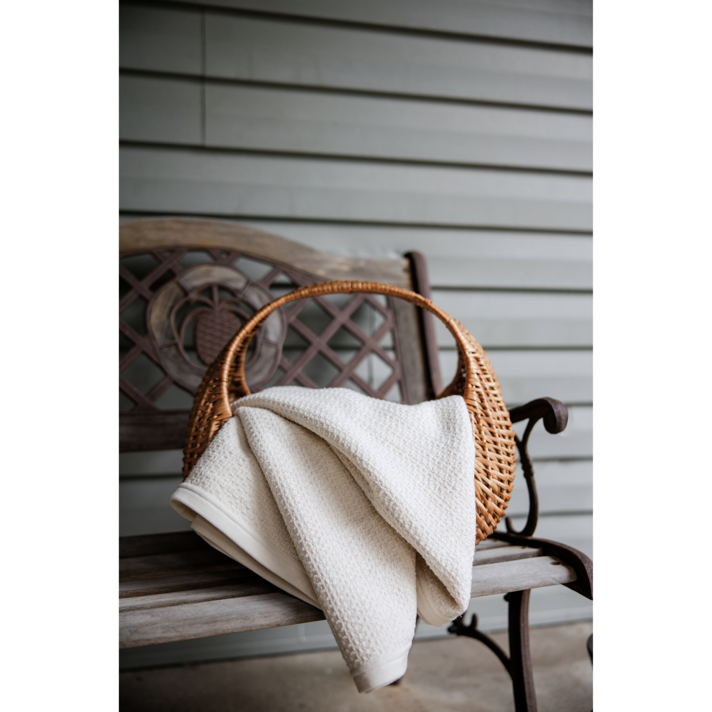 Cherub's Blanket Organic Cotton Lap Blanket with Soft Waffle Texture
