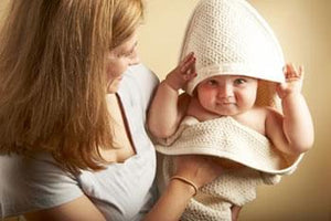 Cherub's Blanket Organic Cotton Hooded Baby Towel