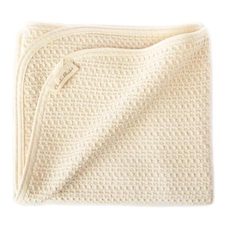 Cherub's Blanket Organic Cotton Crib Blanket with Soft Waffle Texture - Great Value